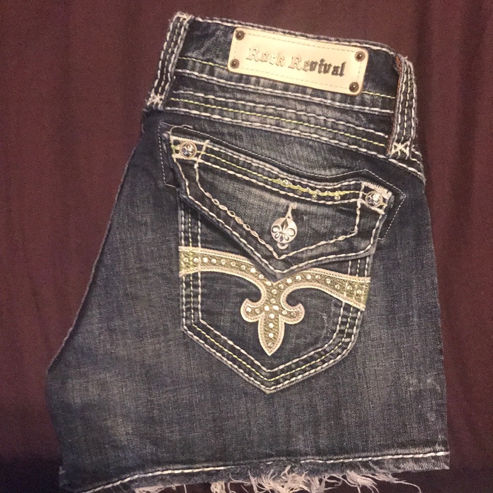 RR Jean shorts
